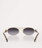 Miu Miu injected oval sunglasses design, UK version