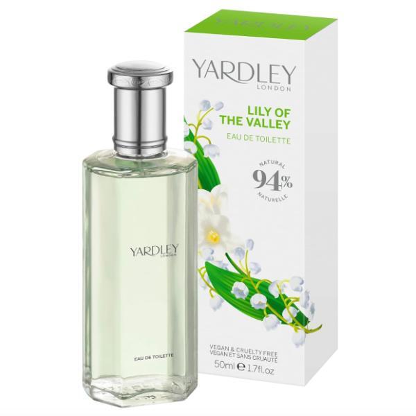 Yardley Lily of the Valley eau de toilette 50ml, UK version