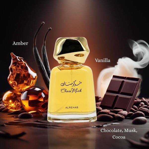 Al Rehab Choco Musk eau de parfum 100ml, UK version