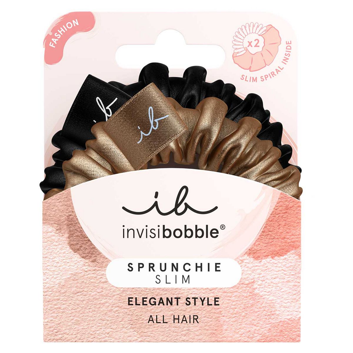 invisibobble SPRUNCHIE Duo - True Golden