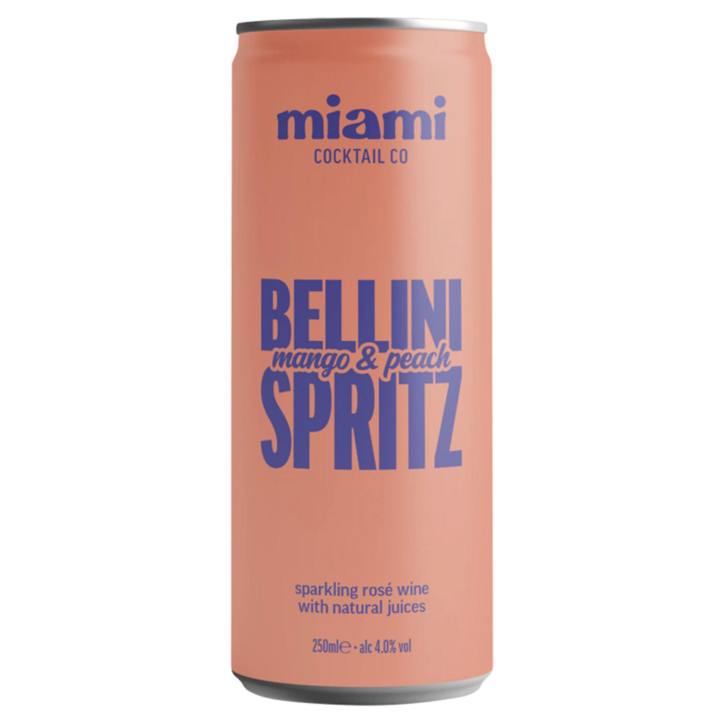 Miami Cocktail Co Bellini Spritz Mango & Peach 250ml