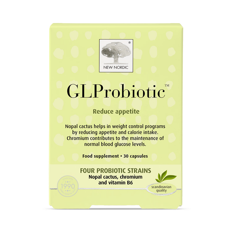 New Nordic GLProbiotic probiotic supplement 30 capsules (British brand)