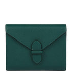 Smythson Panama dobbel kortholder i skinn (britisk merke)