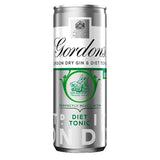 Gordon's London Dry Gin and Diet Tonic Adult Soft Drinks & Mixers ASDA   