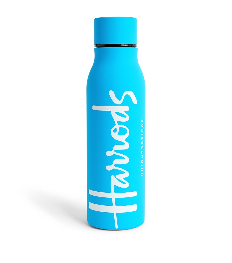 Slender Metal Water Bottle with Non-Slip Sleeve 23cm