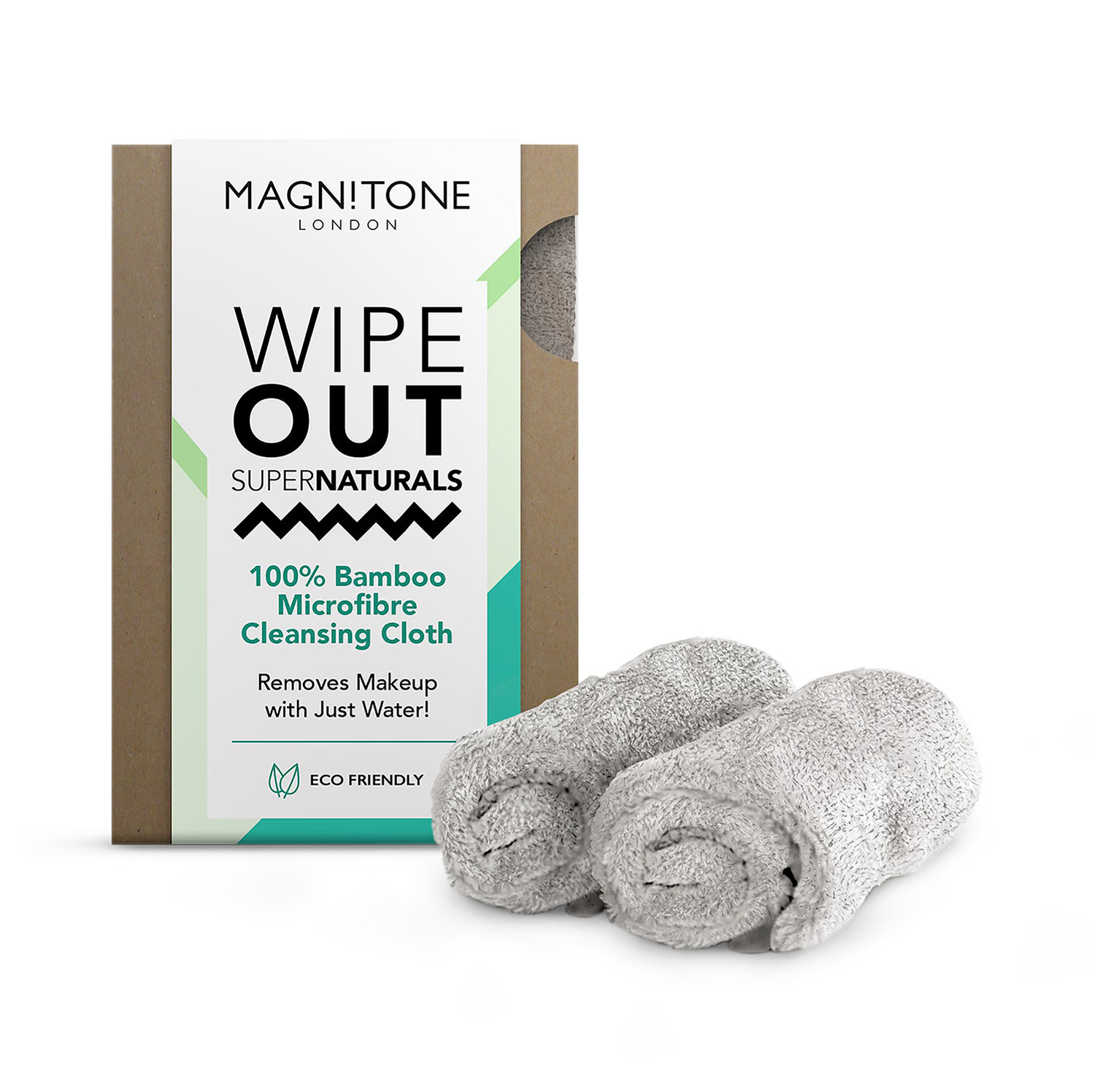 Magnitone Bamboo Microfibre Cleansing Cloths, imported from the UK