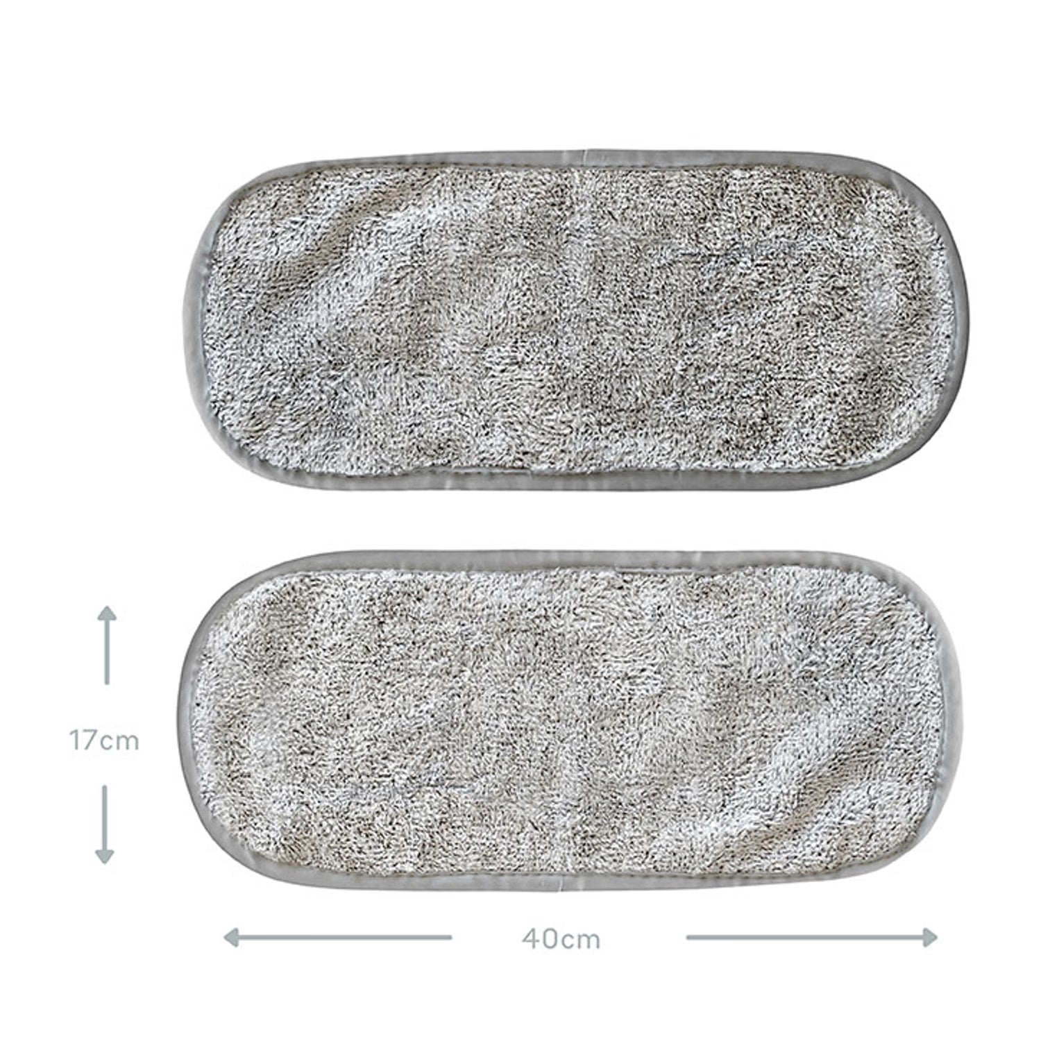 Magnitone Bamboo Microfibre Cleansing Cloths, imported from the UK