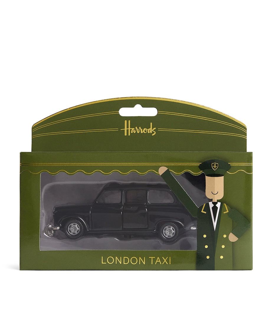 Harrods London Taxi die-cast metal toy, imported from the UK