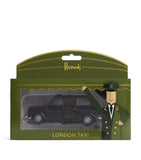 Harrods London Taxi die-cast metal toy, imported from the UK