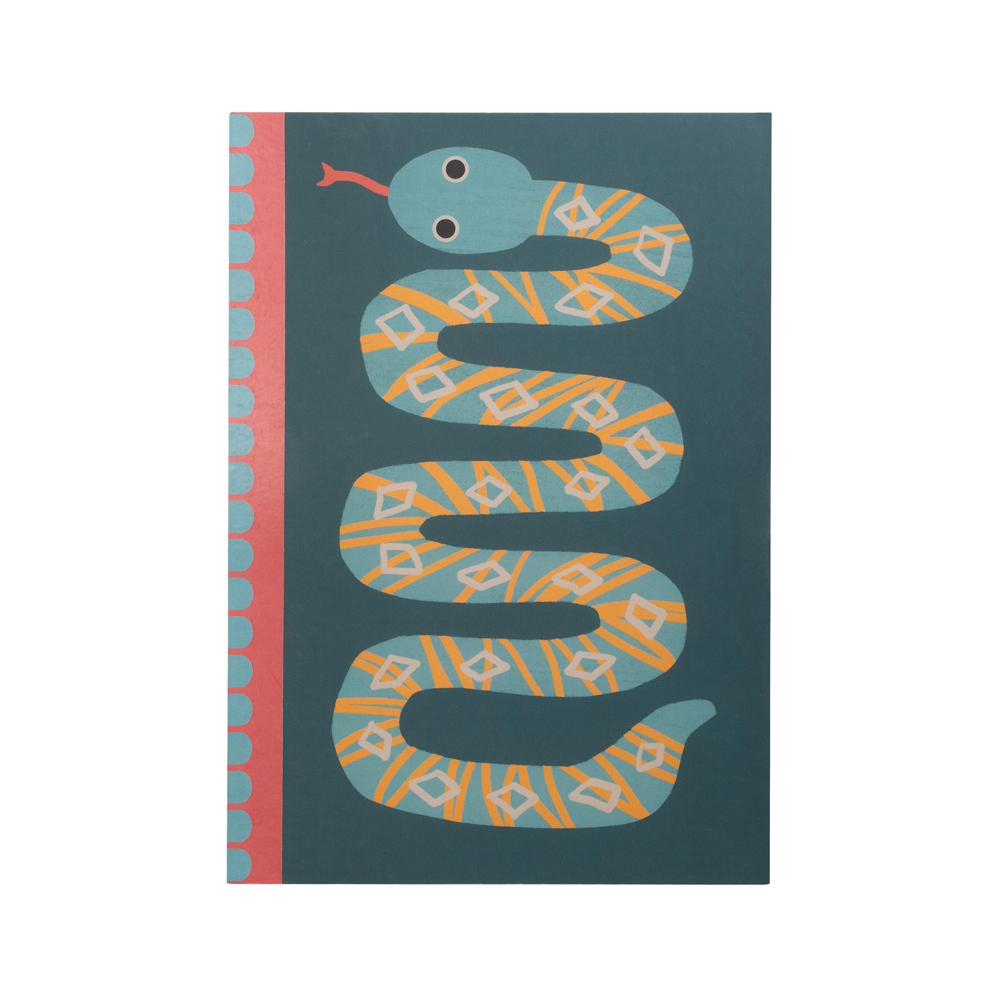 Habitat Rio Snake Notebook A5 GOODS Sainsburys   