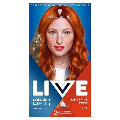 Schwarzkopf LIVE Colour + Lift Permanente Haarfarbe Tangerine Twist Copper 120ml Kit