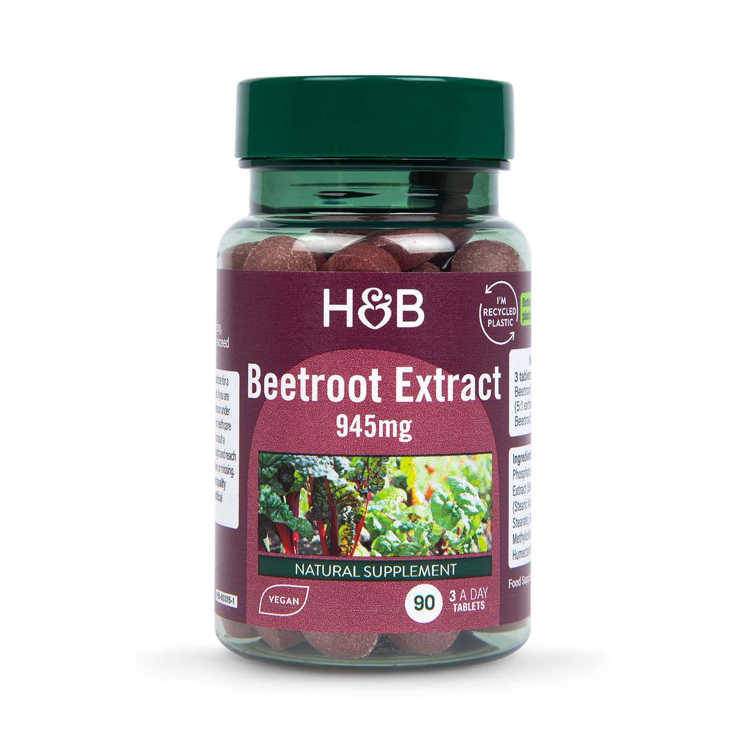 Holland & Barrett Beetroot Extract Tablets 90, UK version