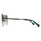 Polar Gold 310 women sunglasses gold green gradient - British product