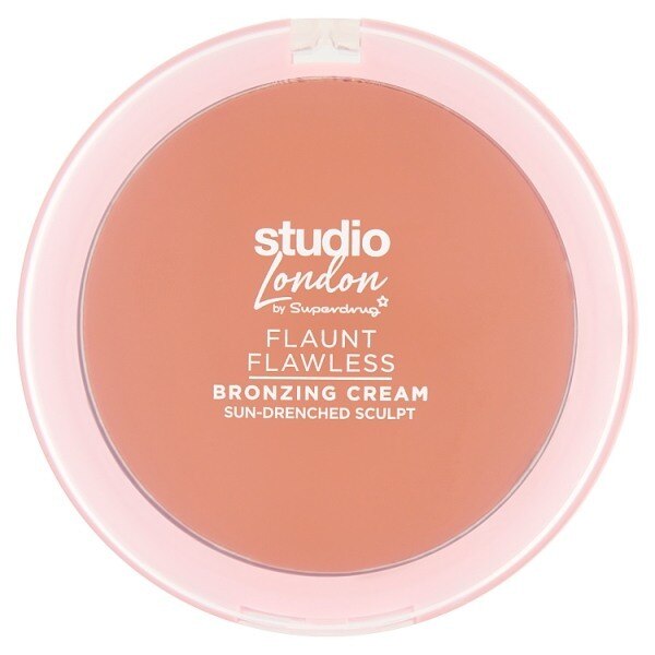 Studio London Flaunt Flawless Cream Bronzer 4 Sun-Drenched GOODS Superdrug 3  