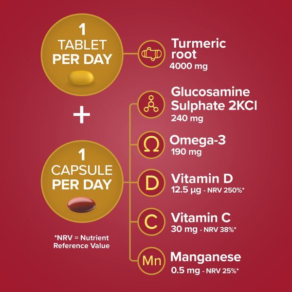 Seven Seas JointCare Supplex & Turmeric 30 Day GOODS Superdrug   