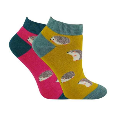 Superdrug Miss Sparrow 2 Pair Bamboo Trainer Socks- Buy online at McGrocer