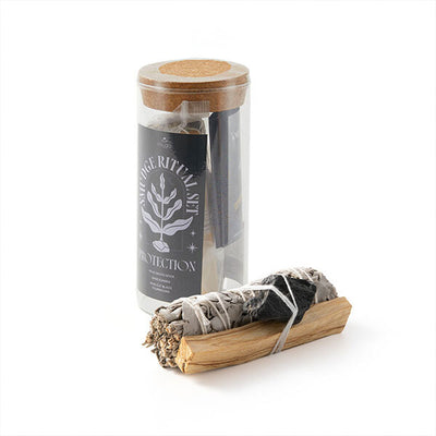 Superdrug Myga Smudge Ritual Set with Tourmaline Crystal, Sage and Palo Santo- Buy online at McGrocer