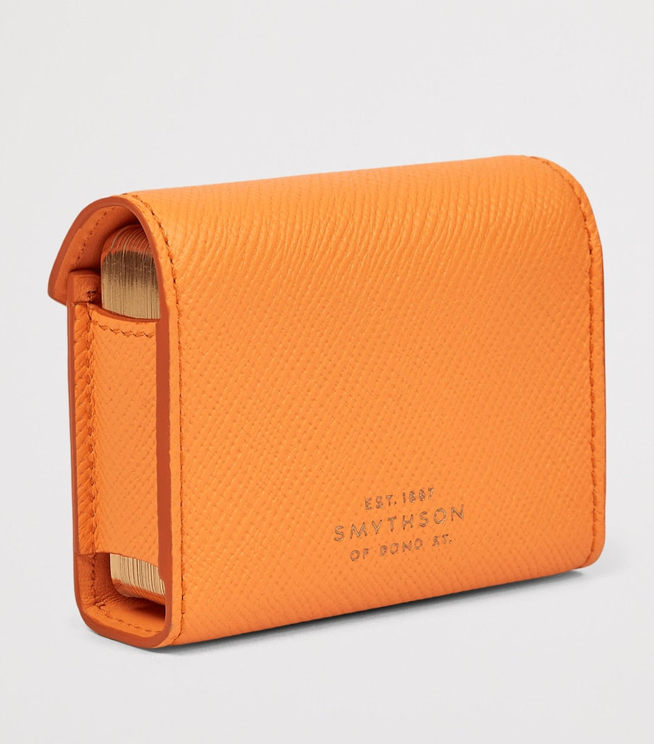 Smythson calfskin Panama playing cards case set - British product