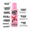 Crazy Color Vermillion Red semi permanent hair dye - British product