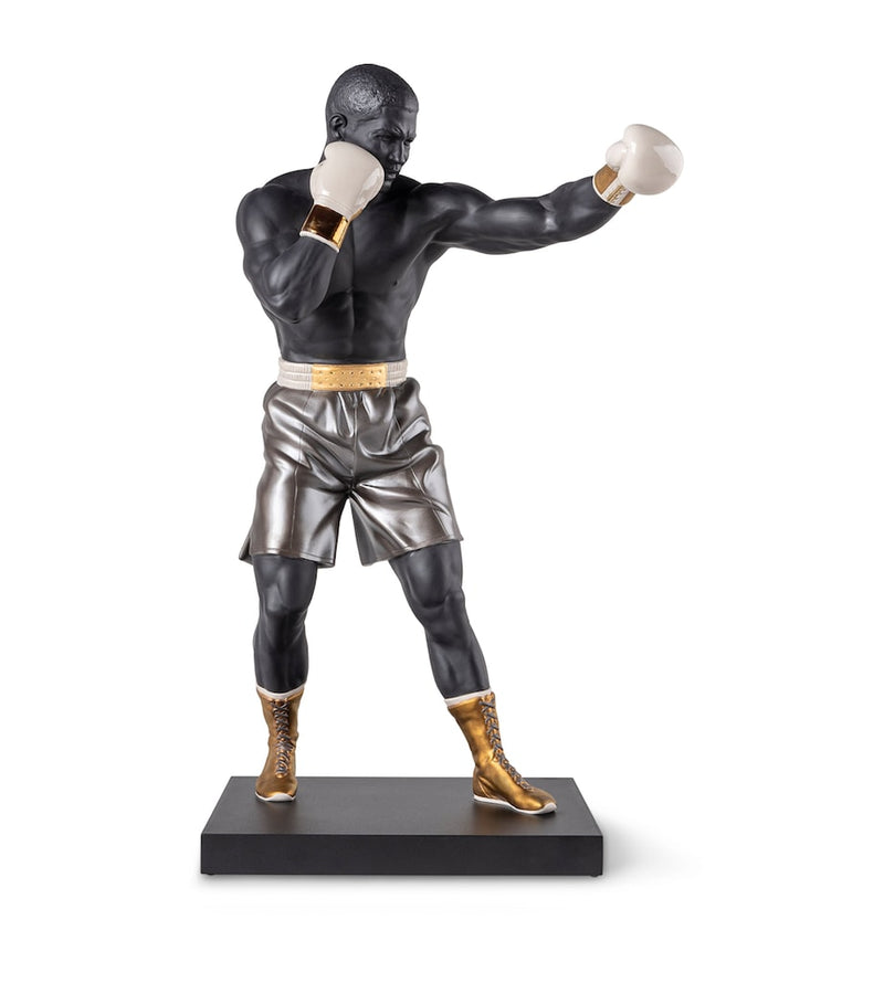 Lladró porcelain boxer figurine 61cm, UK version