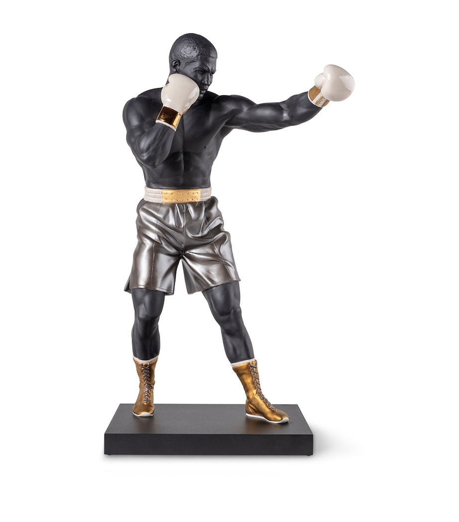Lladró porcelain boxer figurine 61cm, UK version