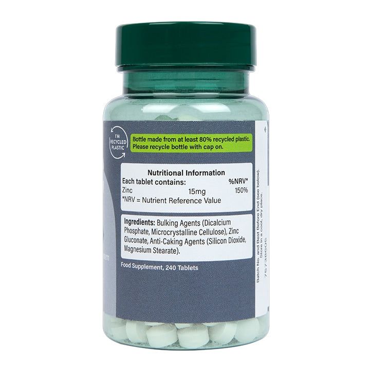 Holland & Barrett Zinc 15mg 120 Tablets GOODS Holland&Barrett