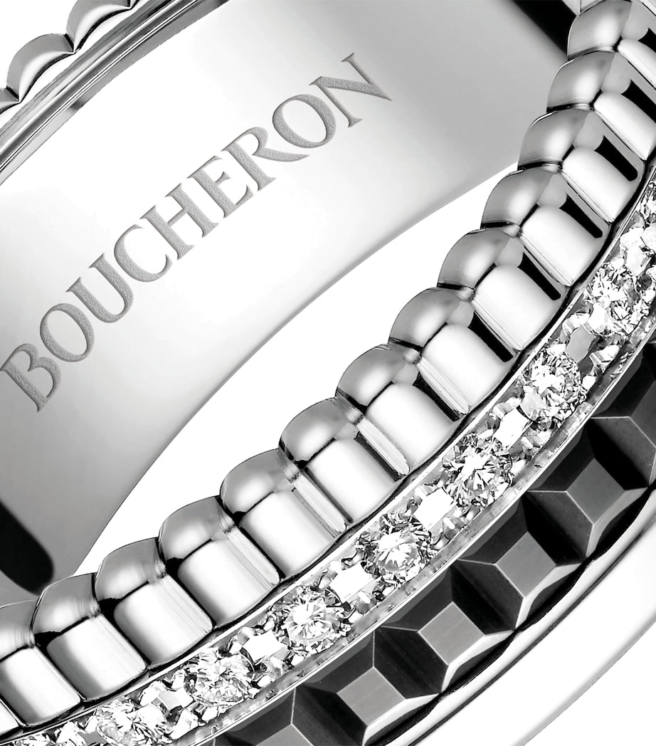 Boucheron Quatre Black Edition ring - UK version