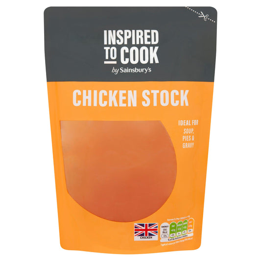 Sainsbury's Chicken Stock, Inspired to Cook 500ml Stocks Sainsburys   