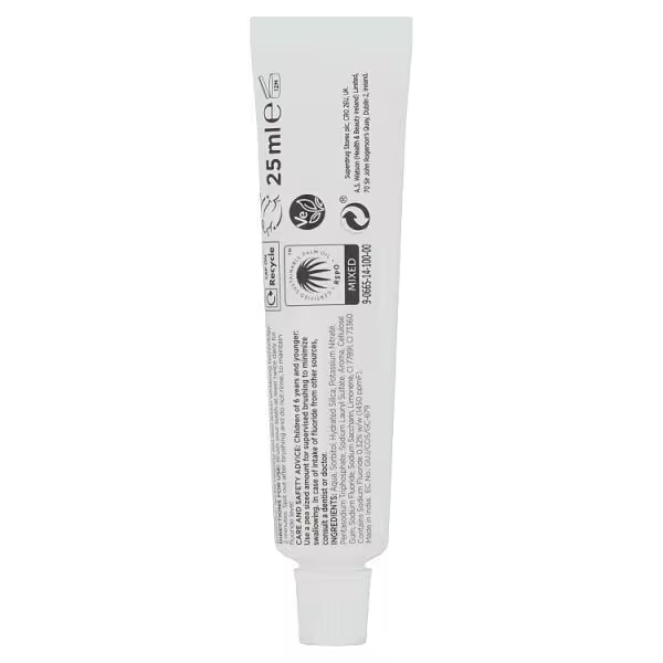 Superdrug sensitive whitening toothpaste 25ml (British brand)