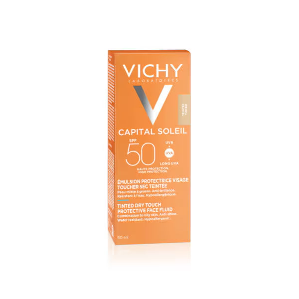 Vichy Capital Soleil SPF50 Matte Sunscreen 50ml (British brand)