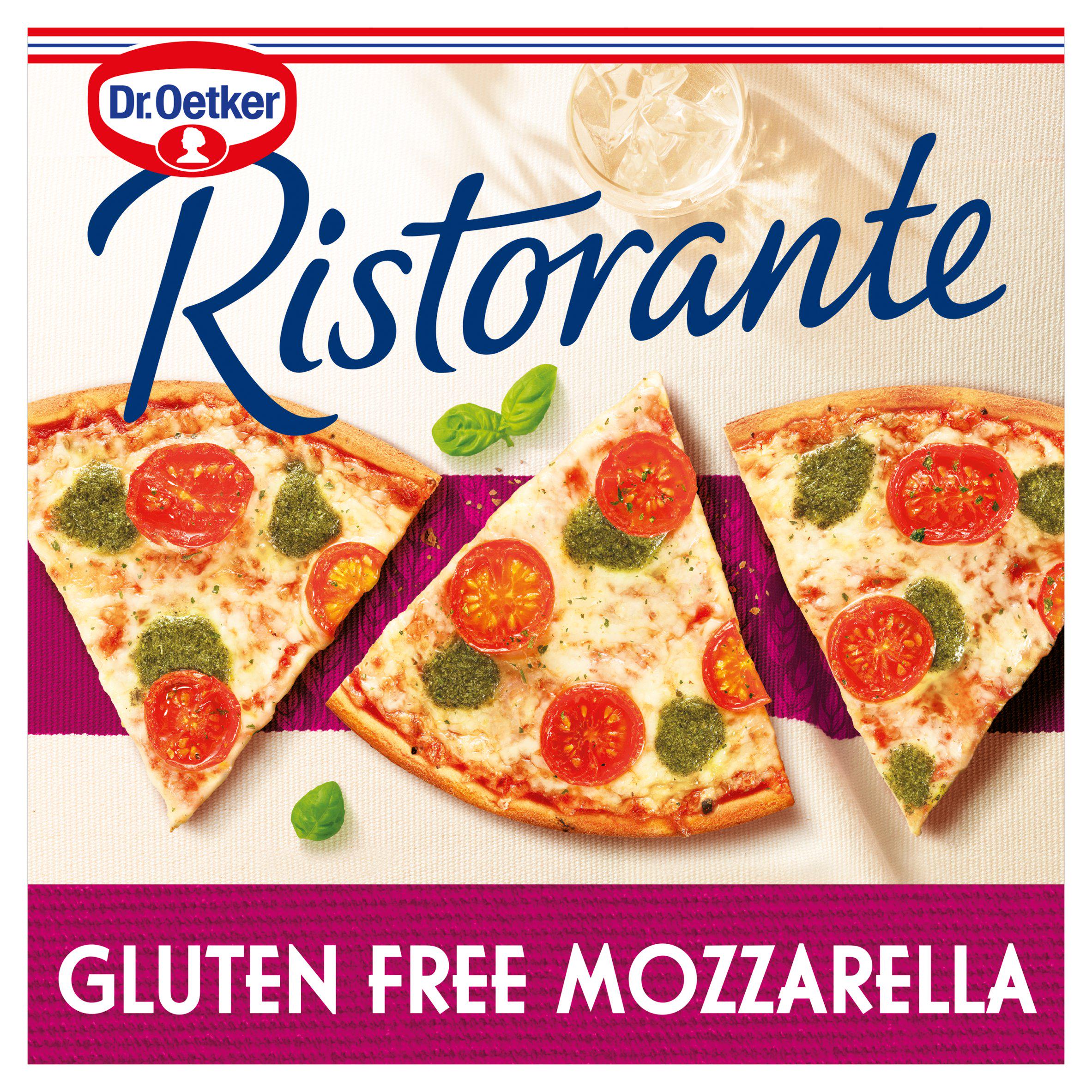 Ristorante Gluten Free / Lactose Free Mozzarella Pizza 370g GOODS Sainsburys   