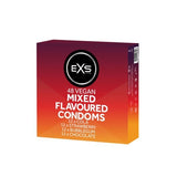EXS flavoured condoms mixed flavours 48 pack (British brand)
