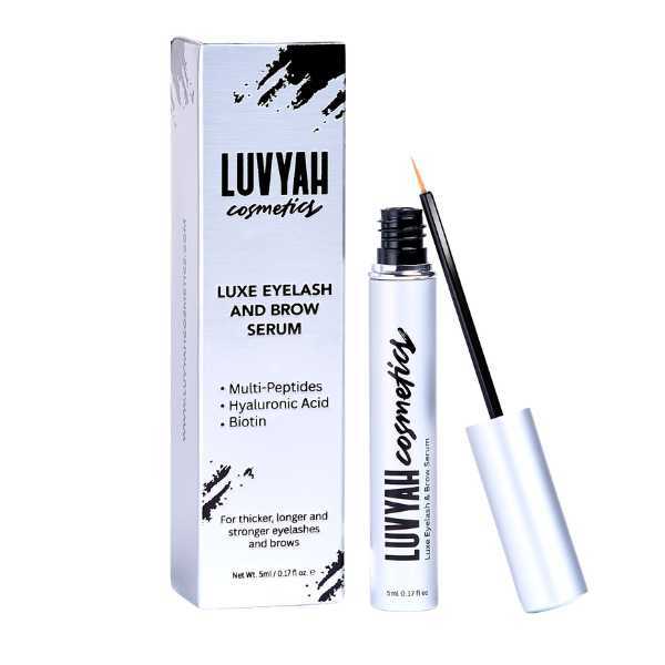 LUVYAH Cosmetics Luxe eyelash and brow growth serum, UK version