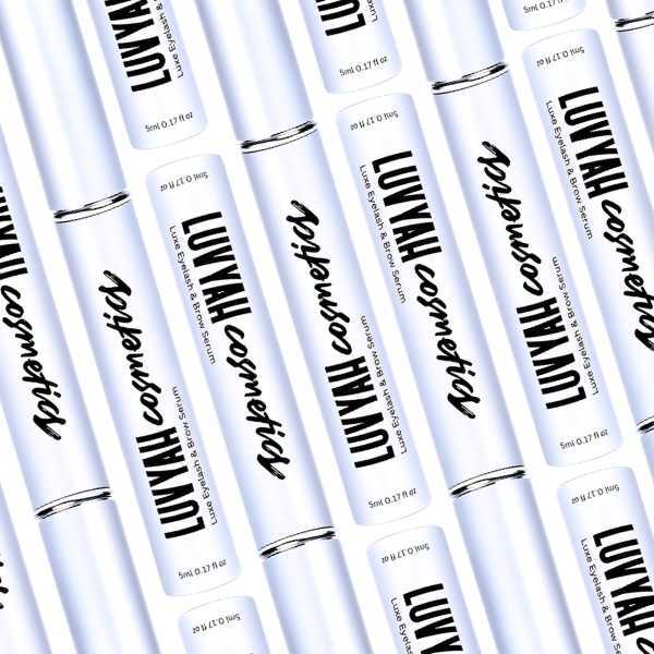 LUVYAH Cosmetics Luxe eyelash and brow growth serum, UK version