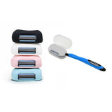 Envie 2in1 finger shaver toothbrush cover white (British brand)