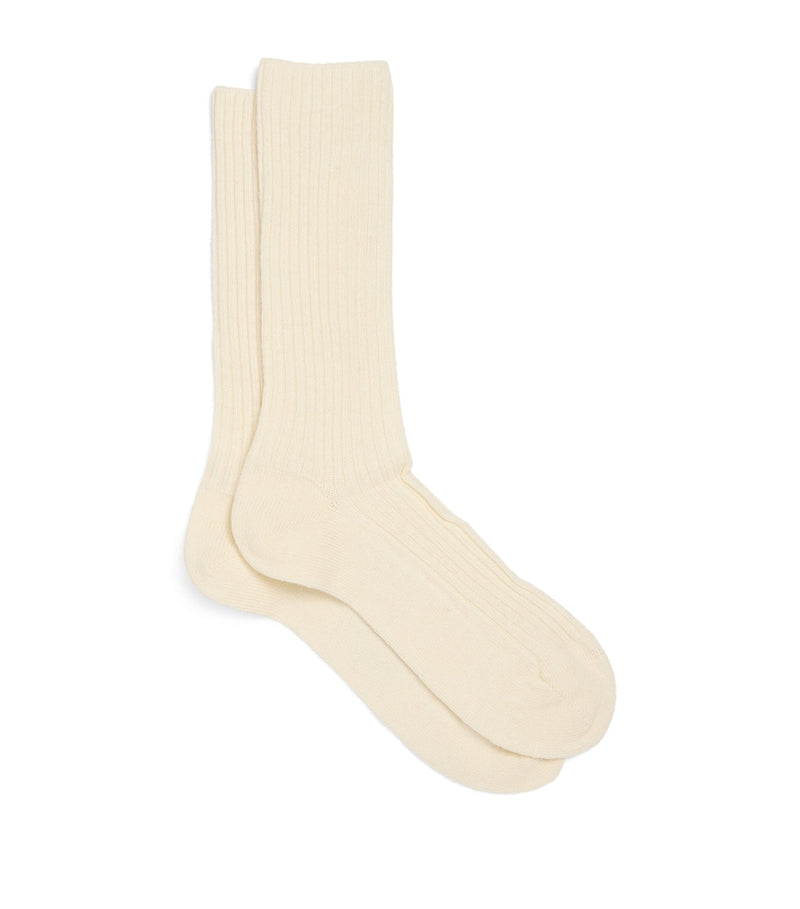 Falke wool cashmere blend cosy boot socks, UK version
