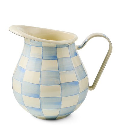 Harrods MacKenzie-Childs Sky Check Pitcher (2.8L)- Buy online at McGrocer