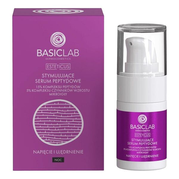 BasicLab stimulating peptide serum 15% complex 15ml (British brand)