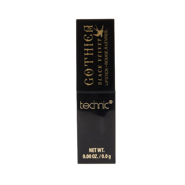 Technic Gothica matte black lipstick, UK version