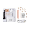Kit d'ongles en gel KISS beige moyen 30 pièces - Produit britannique