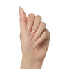 Kit d'ongles en gel KISS beige moyen 30 pièces - Produit britannique