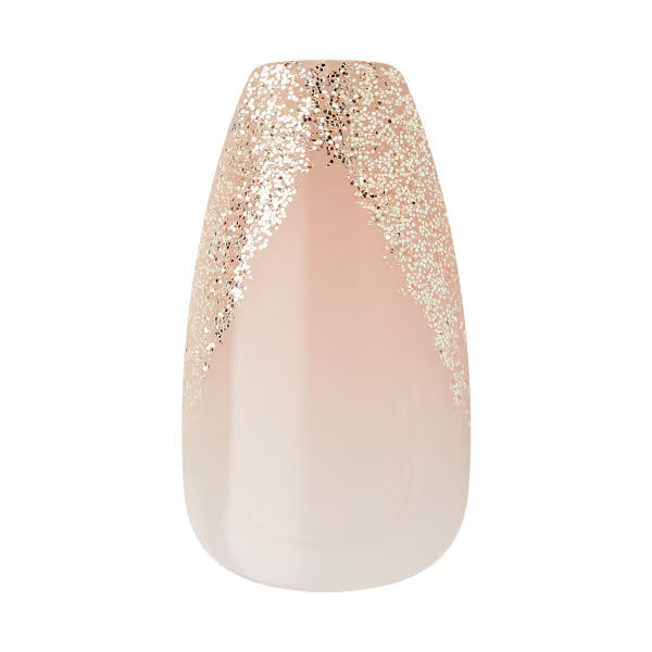 Kit d'ongles en gel KISS beige moyen 30 pièces - Produit britannique