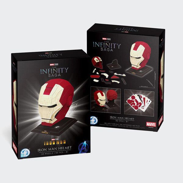 Marvel Studios: Iron Man Helmet 3D Puzzle GOODS Superdrug   