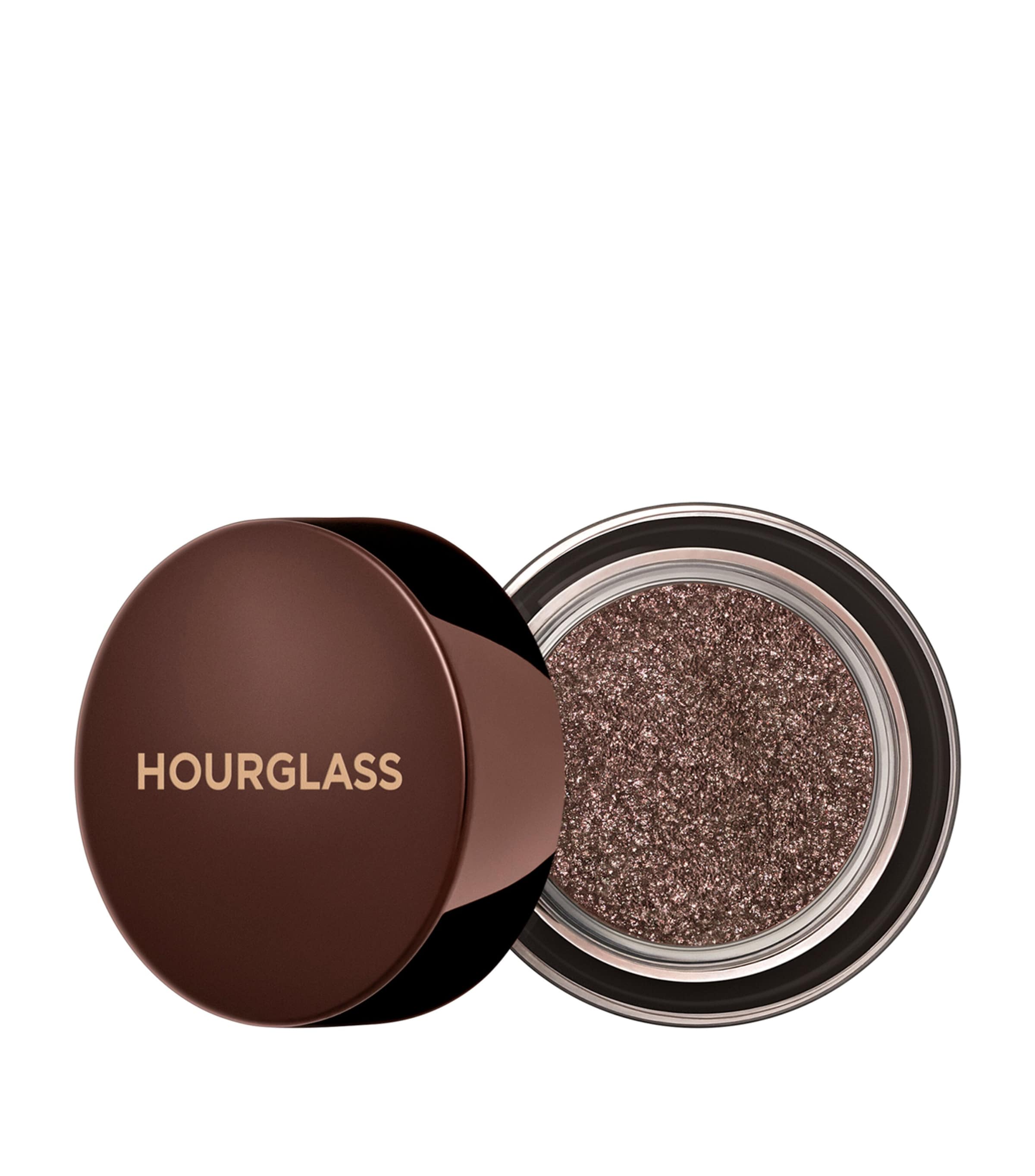Hourglass creamy eyeshadow with light-reflecting pearls for sparkling eyes (British brand)