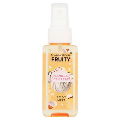Superdrug Fruity Mist Vanilla Ice Cream Body Spray 100ml- Buy online at McGrocer
