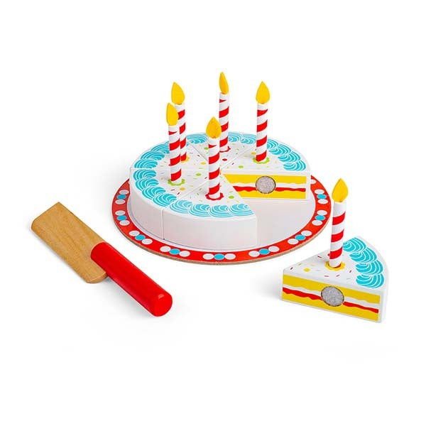 Bigjigs Toys Wooden Birthday Cake Toy GOODS Superdrug   