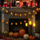 Livingandhome pumpkin LED string lights 3m, UK version