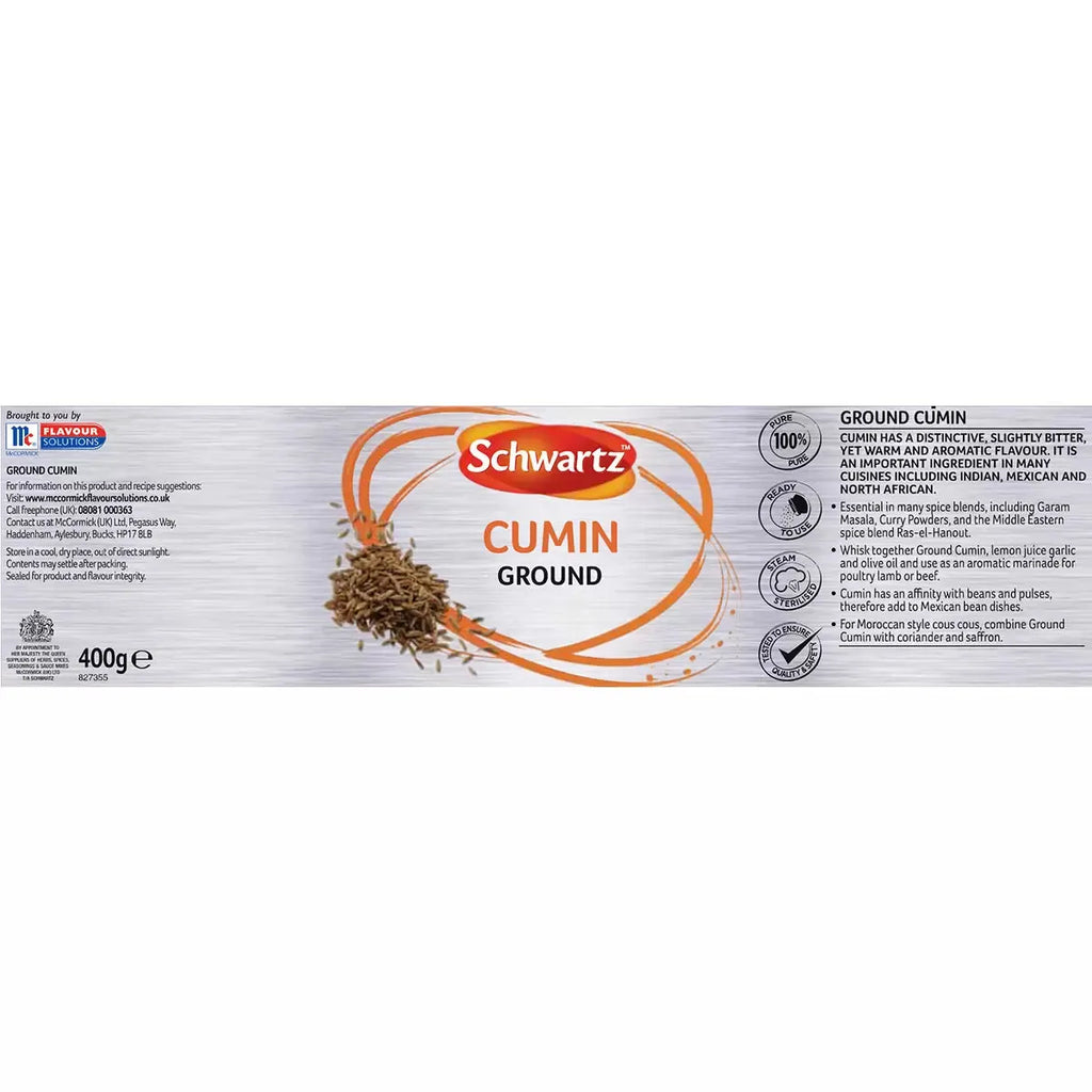 Schwartz Ground Cumin, 400g