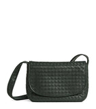 Leather Intrecciato Veneto Messenger Bag