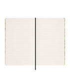 Moleskine notatbok med silkefôr, importert fra Storbritannia